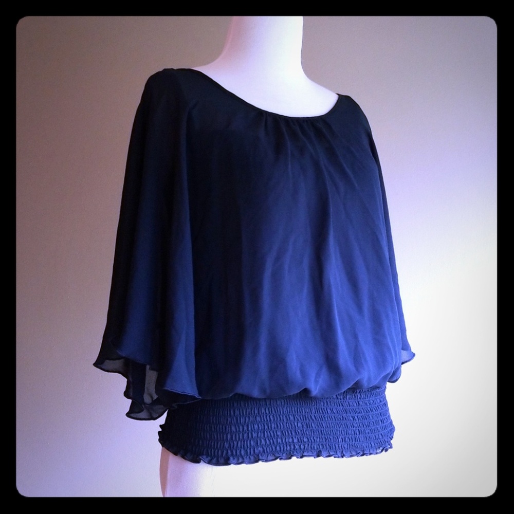 A. Byer sheer top womens size small